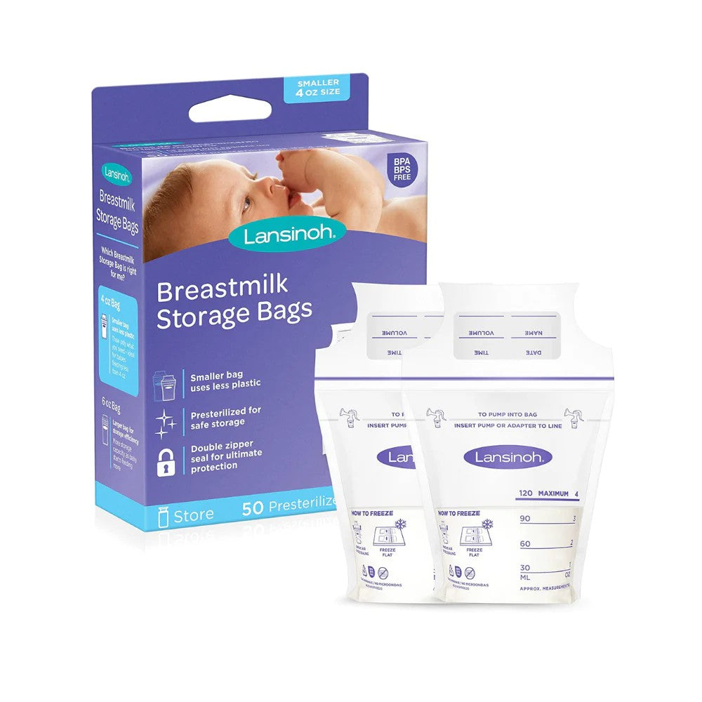 Bolsitas de almacenamiento de Leche Materna 4 oz