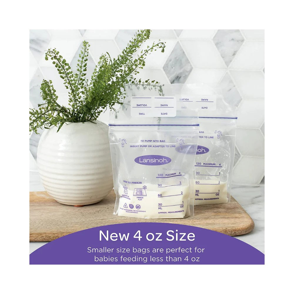 Bolsitas de almacenamiento de Leche Materna 4 oz