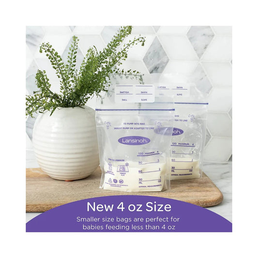 Bolsitas de almacenamiento de Leche Materna 4 oz