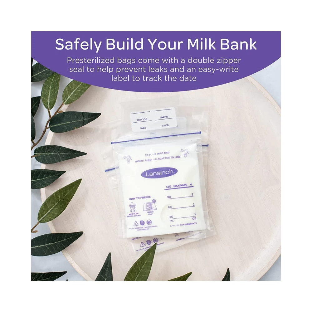 Bolsitas de almacenamiento de Leche Materna 4 oz