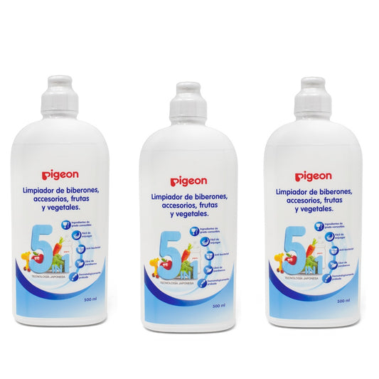 Limpiador líquido para biberones 500 ml x 3 (Botella)