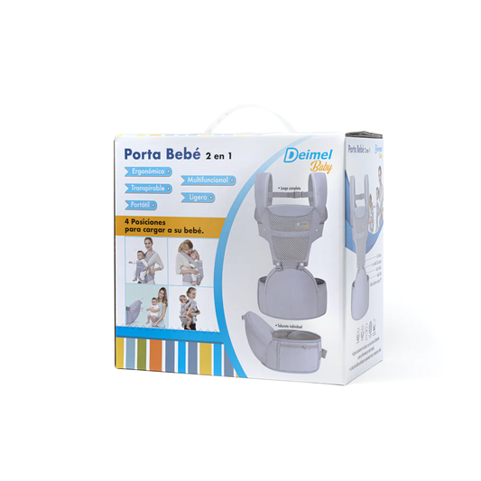 Porta Bebe 2 en 1 Deimel