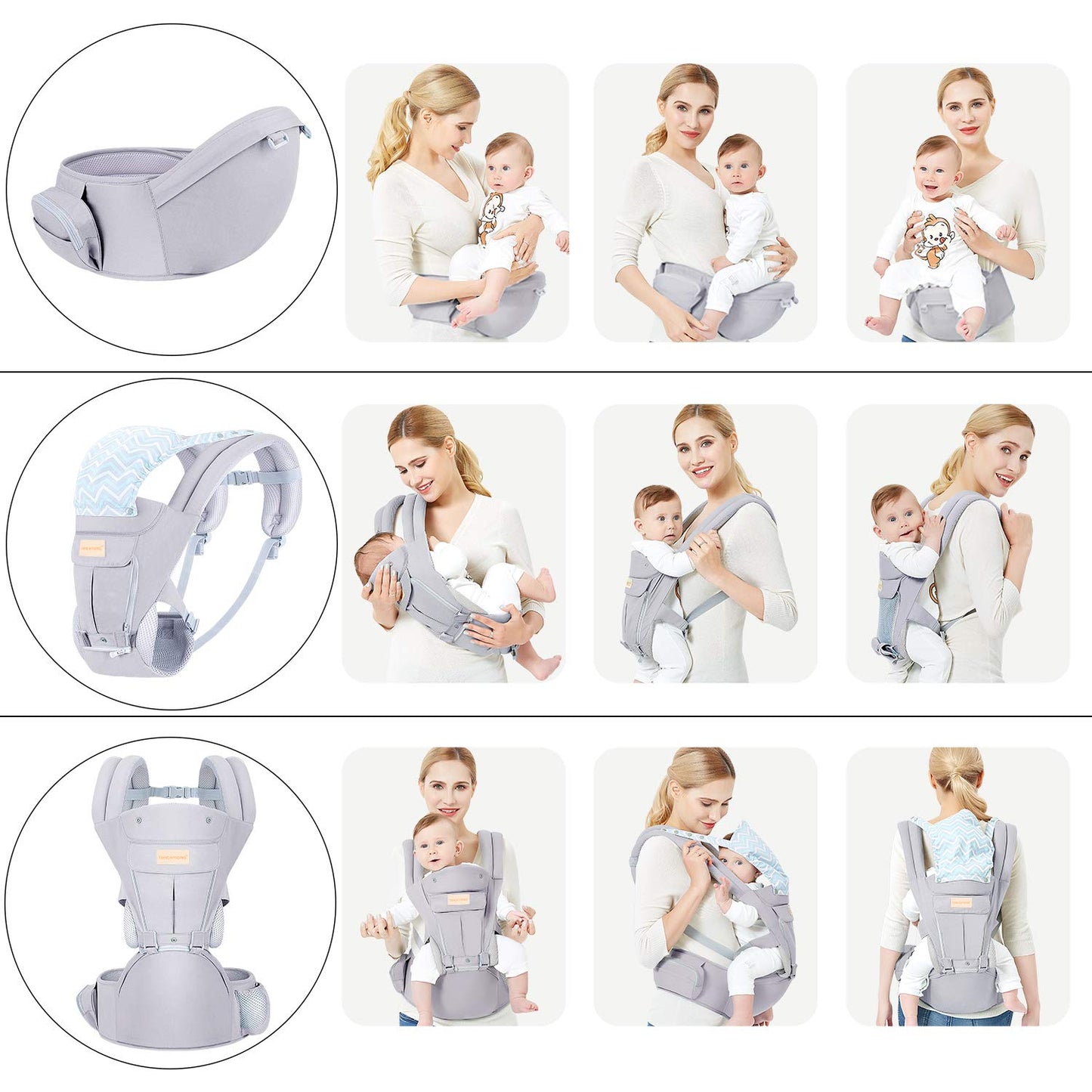 Porta Bebe Multifuncional Deimel