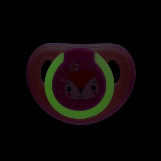 Chupón Bebe 6-18m First Moments Glow Foxy