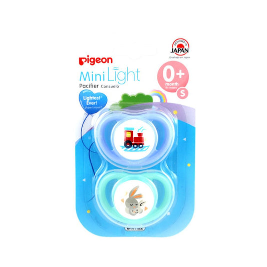 Chupón Minilight 0M+ Tren-Conejo x 2 und.