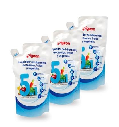Limpiador líquido para biberones 450 ml x 3