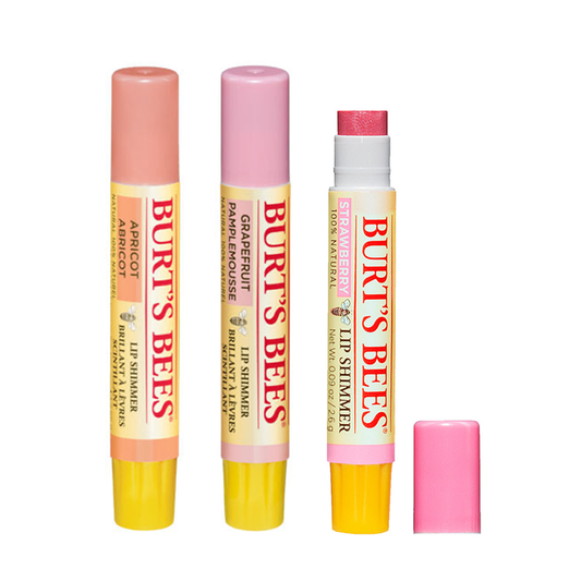 Trio - Brillo Labial Strawberry, Apricot y Grapefruit