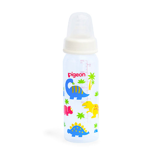 BIBERON BOCA ESTANDAR 240ML DECORADO DINOSAURIO