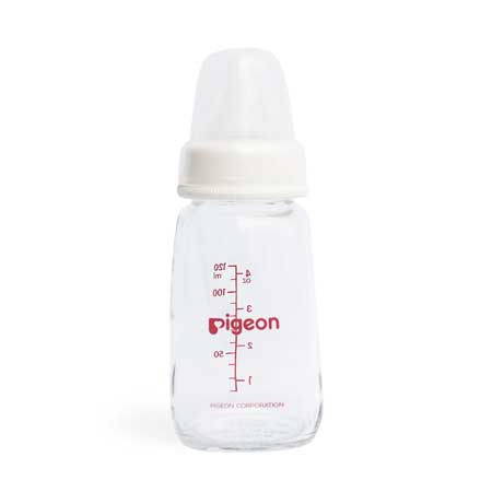BIBERON BOCA ESTANDAR DE VIDRIO 120ML BLANCO