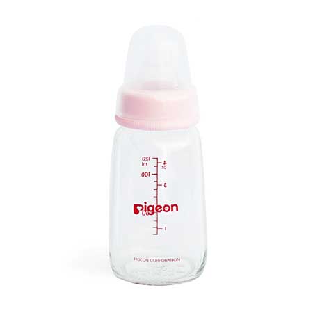 BIBERON BOCA ESTANDAR DE VIDRIO 120ML ROSADO