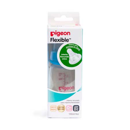 BIBERON BOCA ESTANDAR 120ML AZUL
