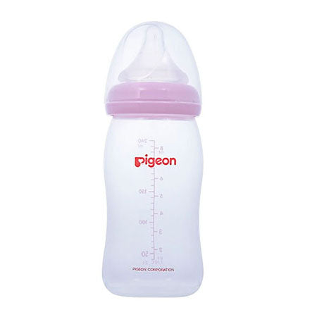 BIBERON BOCA ANCHA 240ML ROSADO