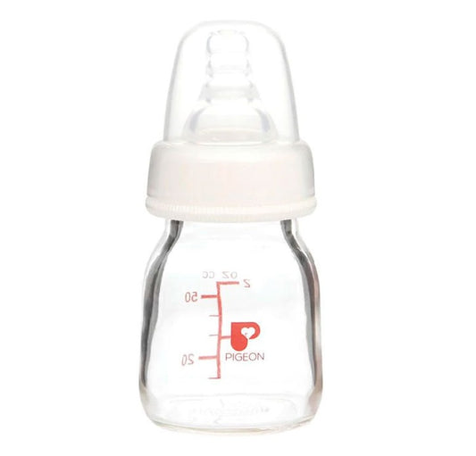 BIBERON BOCA ESTANDAR DE VIDRIO 50ML BLANCO