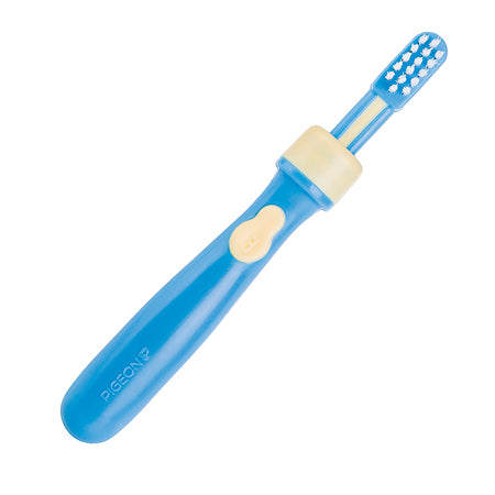 CEPILLO DENTAL PARA BEBÉ PASO 3 CELESTE