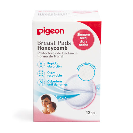 PROTECTORES DE LACTANCIA HONEYCOMB 12 UNIDADES