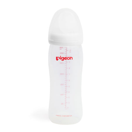 BIBERON BOCA ANCHA 330ML BLANCO