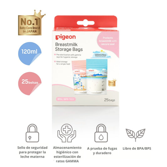 Bolsa de Almacenamiento 25 un Pigeon - Decorado 120 ML