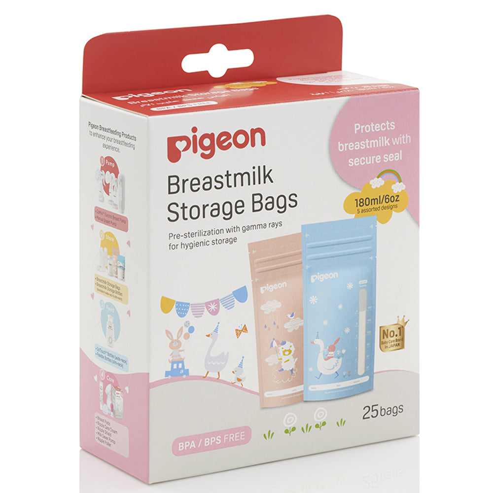Bolsa de almacenamiento 25 un Pigeon - Decorado 180 ML