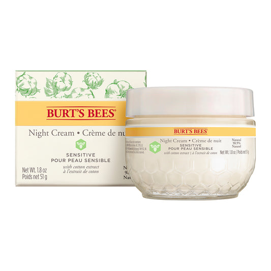 CREMA HIDRATANTE SENSITIVE NIGHT CREAM 51GR BURTS BEES