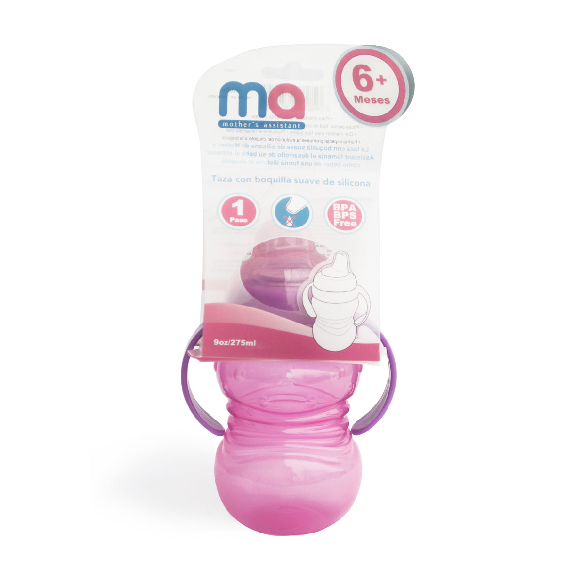 TOMATODO CON BOQUILLA ROSADO MOTHER ASSISTANT