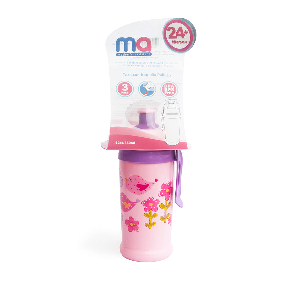 TOMATODO CON BOQUILLA PULL UP ROSADO MOTHER ASSISTANT