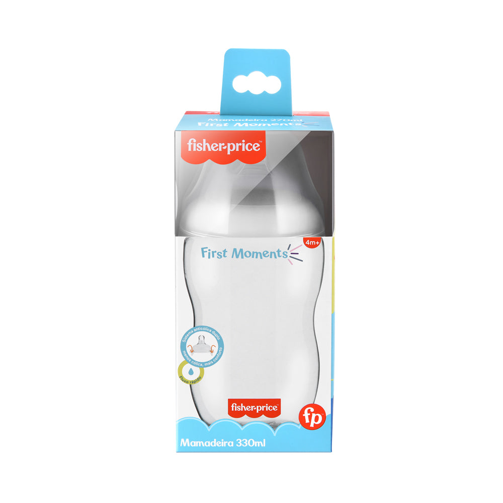 Biberón First Moment Blanco 330 ml Fisher Price